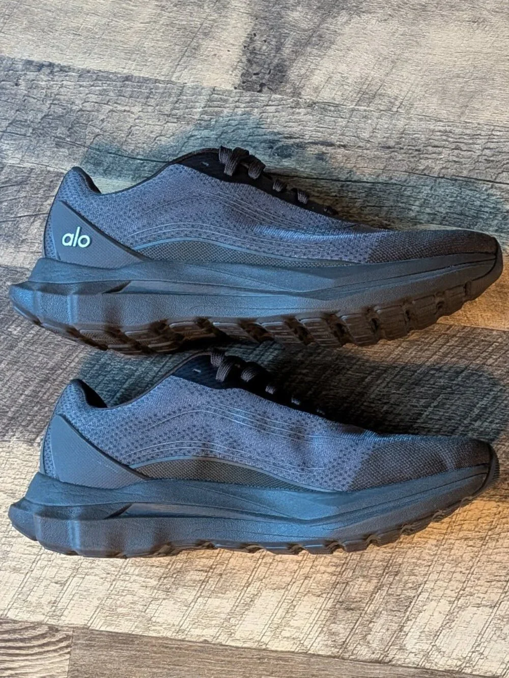Alo Runner Shoes Espresso Breathable Mesh Upper